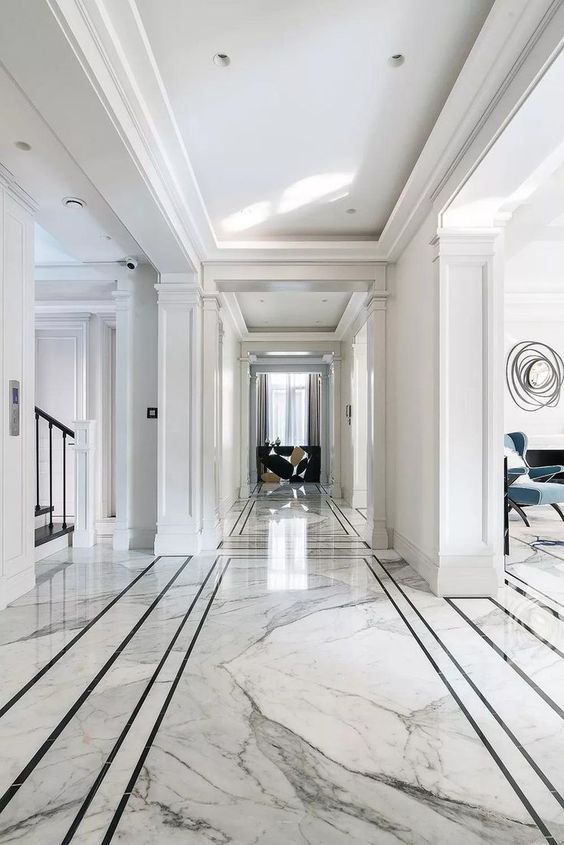 отделка мрамором
